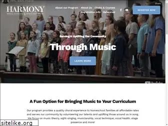 harmonyhomeschoolchoir.com