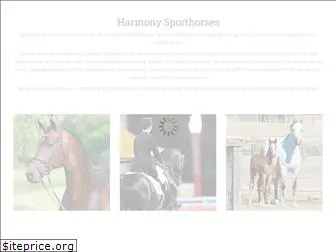 harmonysporthorses.net