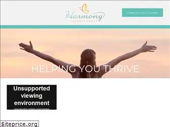 harmonytherapygroup.com