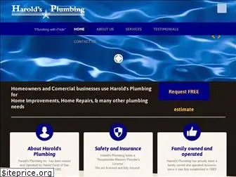 harolds-plumbing.com