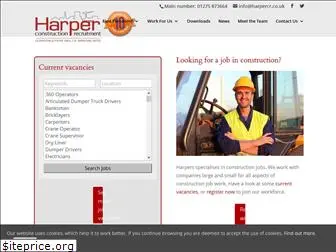 harperconstructionrecruitment.co.uk