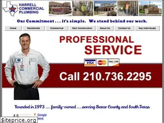 harrellplumbing.com