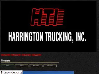 harringtontrucking.com
