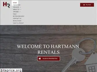 hartmannrentals.com