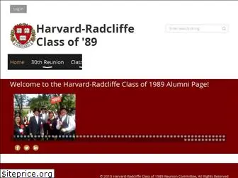 harvard89.org