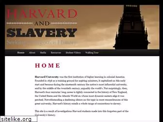 harvardandslavery.com