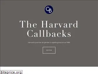 harvardcallbacks.com