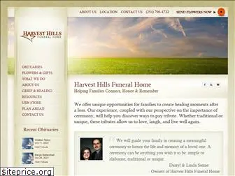 harvesthillsfuneralhome.com