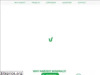 harvestminerals.net