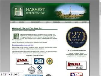 harvestpetroleum.com