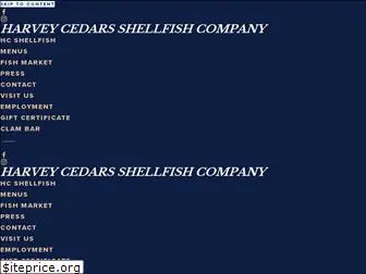 harveycedarsshellfishco.com