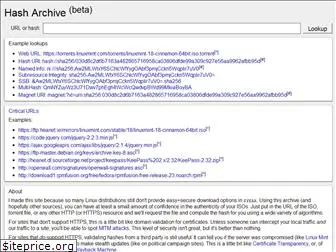 hash-archive.org