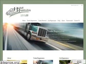 haskellregistration.com