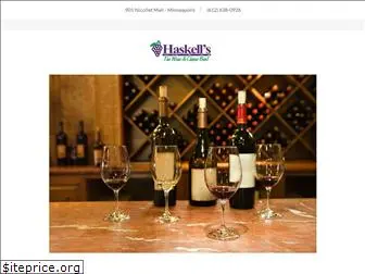 haskellswinebar.com