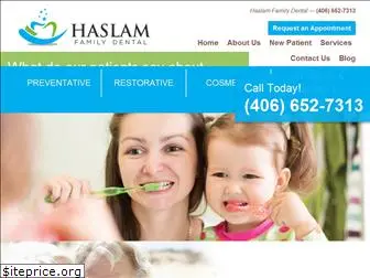 haslamfamilydental.com