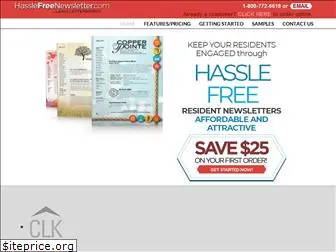 hasslefreenewsletter.com