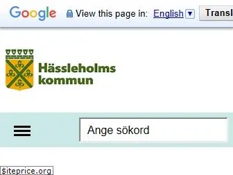 www.hassleholm.se website price