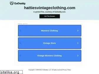 hattiesvintageclothing.com