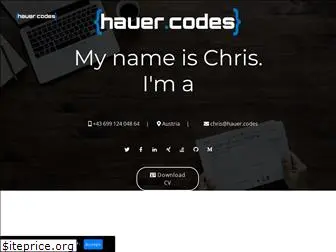 hauer.codes
