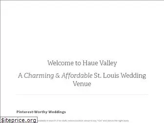 hauevalleyweddings.com