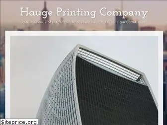 haugeprinting.com