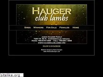 haugerclublambs.com
