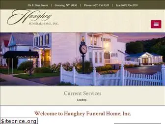 haugheyfuneralhome.com