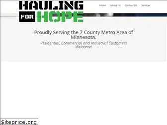 haulingforhope.com
