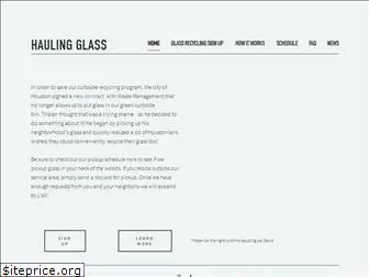 haulingglasshouston.com