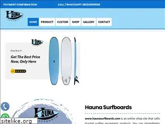 haunasurfboards.com