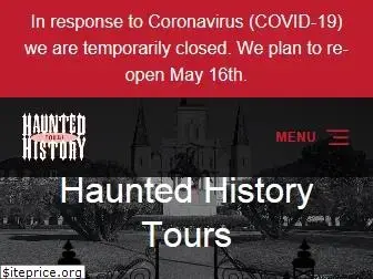 hauntedhistorytours.com