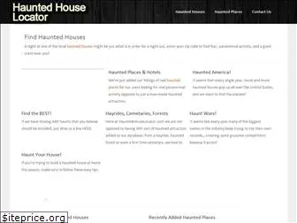 hauntedhouselocator.com