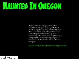 hauntedinoregon.com