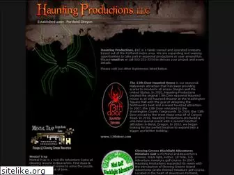 hauntingproductionsllc.com