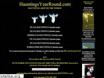 hauntingsyearround.com