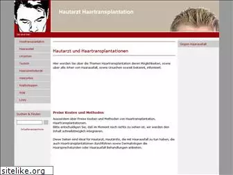 hautarzt-haartransplantation.de