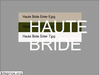 hautebride.com