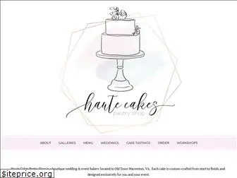 hautecakespastryshop.com