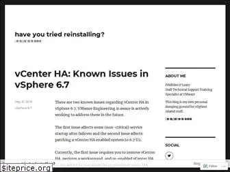 haveyoutriedreinstalling.com