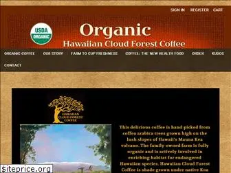 hawaiiancloudforestcoffee.com