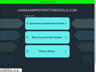 hawaiianpropertyrentals.com