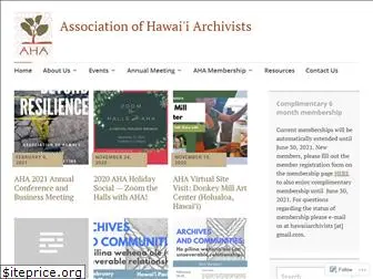 hawaiiarchivists.org