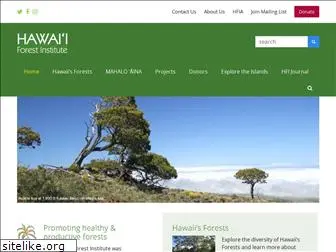 hawaiiforestinstitute.org