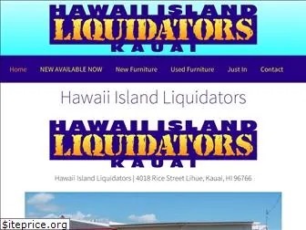 hawaiiislandliquidators.com