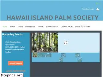 hawaiiislandpalmsociety.com