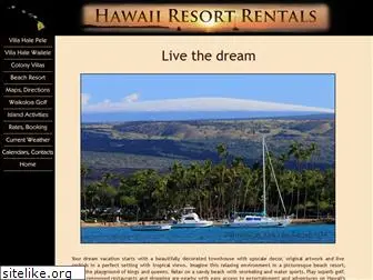 hawaiiresortrentals.com