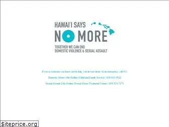 hawaiisaysnomore.org