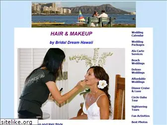 hawaiiweddingmakeup.com