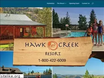 hawkcreekresort.com