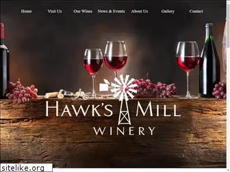 hawksmillwinery.com